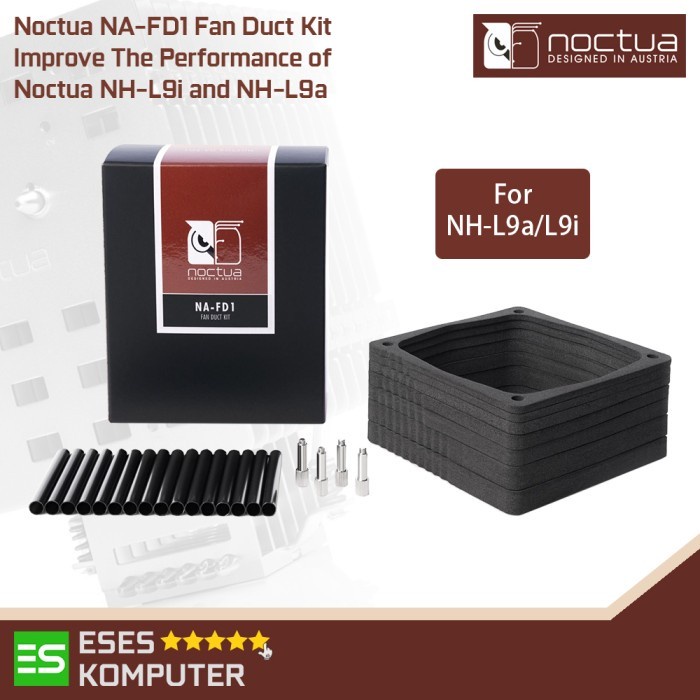 Noctua NA-FD1 ชุดท่อพัดลม / ตัวเว้นวรรคโฟมสําหรับ NH-L9i / NH-L9a Series