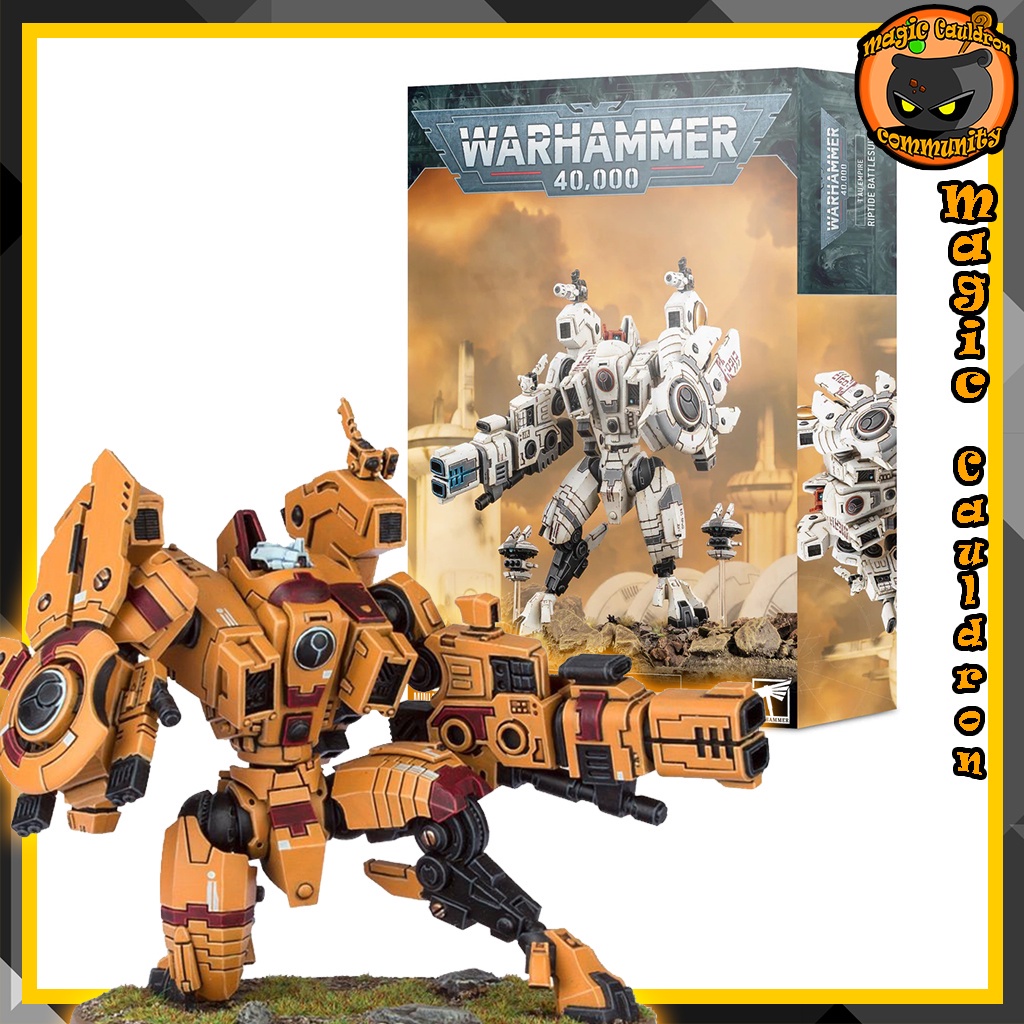 Tau Empire XV104 Riptide Battlesuit Warhammer 40000 | Shopee Thailand