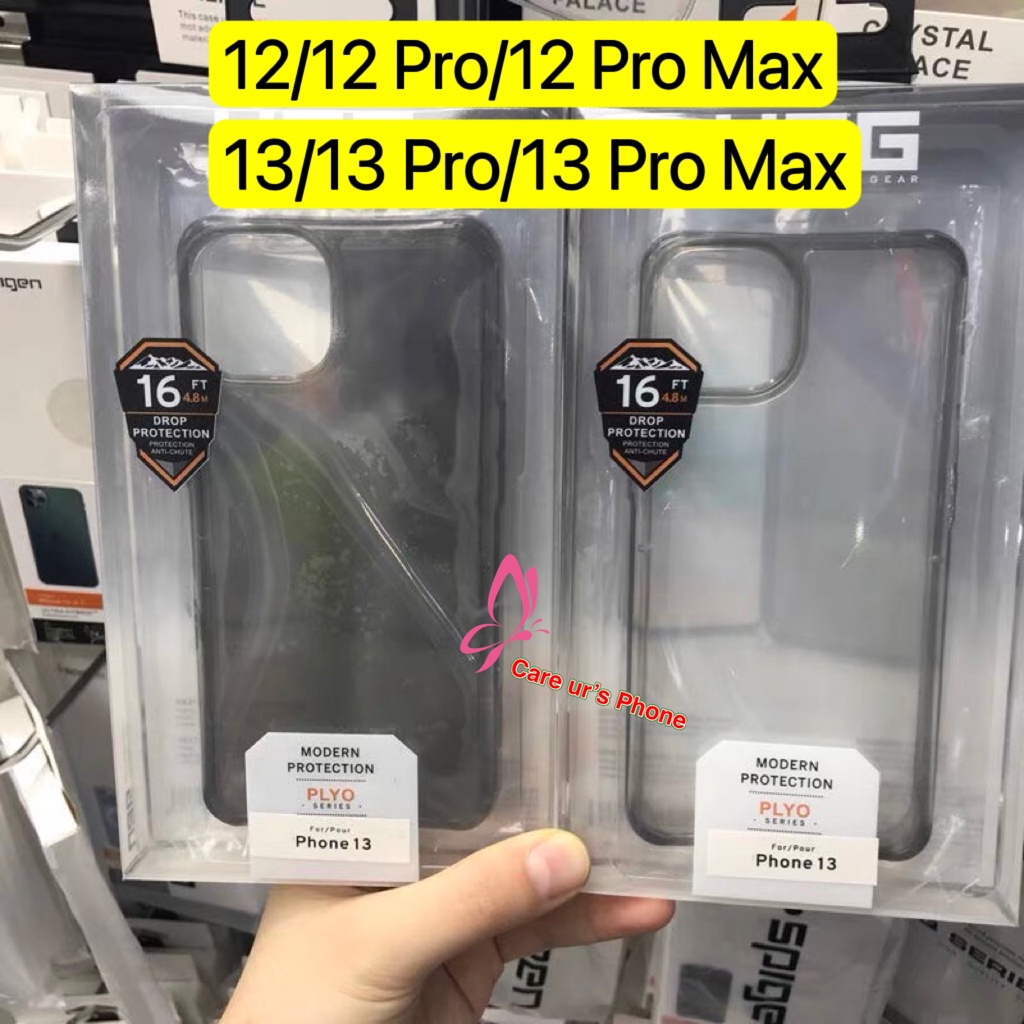 UAG PLYO SERIES CASE 13/13 Pro/13 PRO MAX/12/12 Pro/12 Pro Max/11/11 Pro/11 Pro Max กันกระแทก เคสหลั