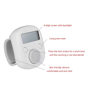 Louting Handheld Digital Tally Counter คู่มือเครื่องกล Palms Clicker จํานวนนับ