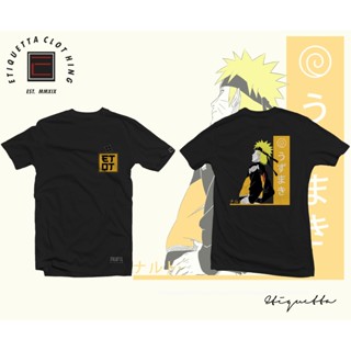 Tee เสื้อสีขาว เสื้ออะนิเมะ - เสื้อเชิ้ตนารูโตะ - ETQT - Naruto V1 [z] ชุดเซ็ต 2 ชิ้น เสื้อครอปสายฝอ