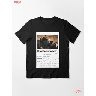 2022 Dead Poets Society Alternative Movie Poster Essential T-Shirt เสื้อยืด ดพิมพ์ลาย ดผ้าเด้ง คอกลม cotton แฟชั่น sale