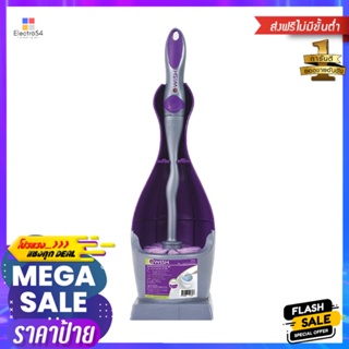 แปรงล้างสุขภัณฑ์พร้อมฐาน BE WISH BOWLING สีม่วง/เทาTOILET BRUSH WITH HOLDER BE WISH BOWLING PURPLE/GREY