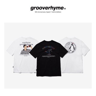 🇰🇷 พรี Grooverhyme Anniversary 3 Pack T-Shirt Edition (เซ็ทเสื้อ 3 ชิ้น)