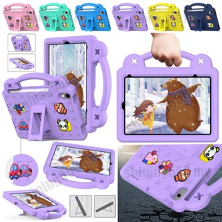 For iPad Mini 1 2 3 4 5 6 Air 2 3 4 9.7 2017/2018 Pro 10.5 7th/8th/9th Generation 10.2 2019/2020/2021 Cute Pattern Kids EVA Shockproof Case With Foldable Bracket Cover