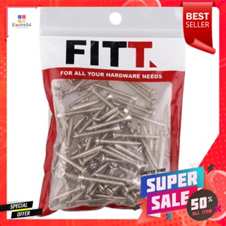 สกรูเกลียวปล่อย TF FITT 7X1-1/4 นิ้ว 100 ตัวSELF-TAPPING SCREW TF FITT 7X1-1/4" 100EA