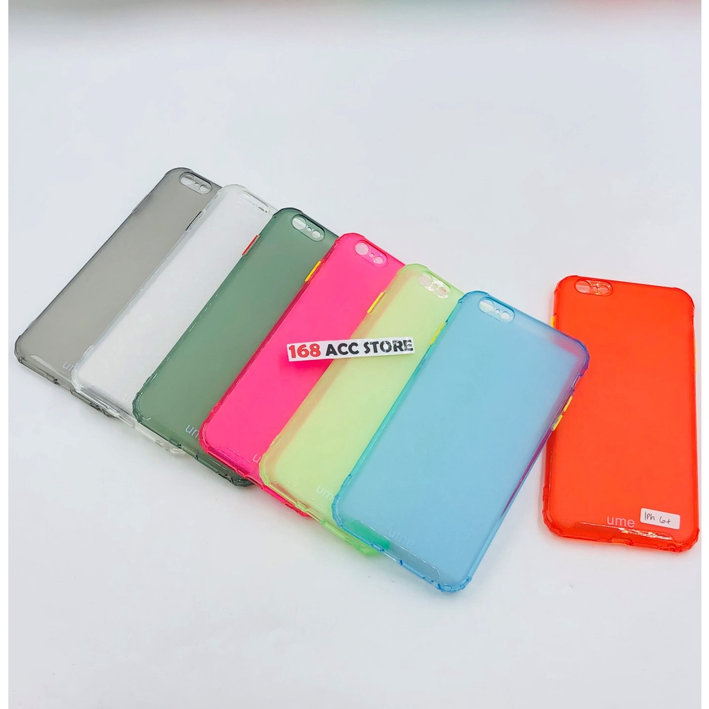 SILICON IPHONE 6 PLUS / 6S PLUS SOFT CASE IPHONE 6 PLUS UME RAINBOW
