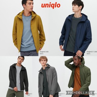 เสื้อฮู้ดพาร์ดาร์ Jersey line จาก Uniqlo แท้ 100%