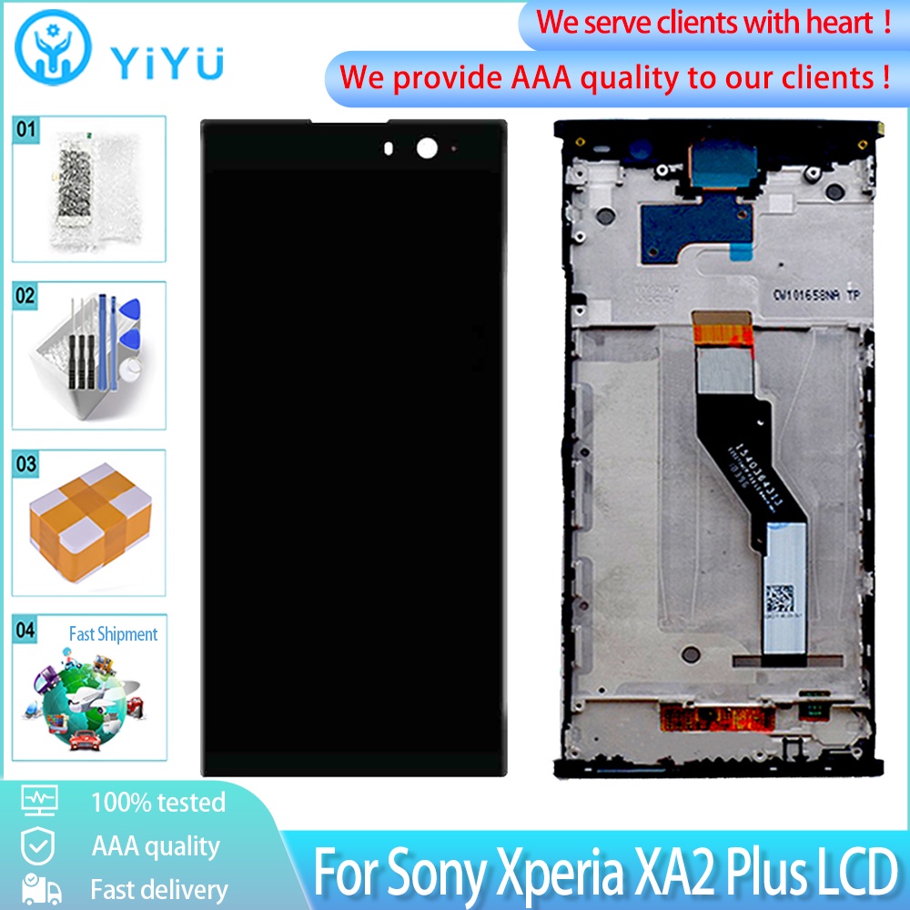 6.0" For SONY Xperia XA2 Plus LCD Display With Touch Screen Digitizer Replacement LCD For SONY Xperia XA2 Plus Disp