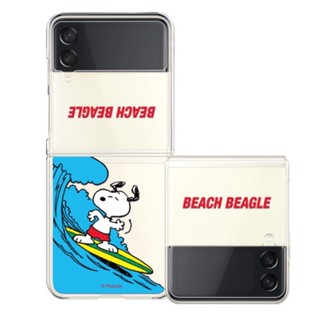 🌈 พร้อมส่ง 🌸 Snoopy Samsung Galaxy Z Flip 4 Case เคสสนูปปี้ ลิขสิทธิ์แท้