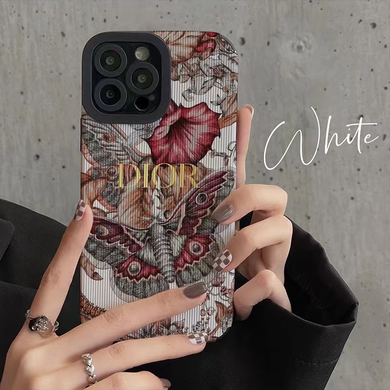 เคสโทรศัพท์มือถือหนัง ลายดอกไม้ ผีเสื้อ สไตล์วินเทจ สําหรับ iphone 14 Pro Max i14 plus 13 Pro Max i13 13pro 11 Pro Max i11 X XR Xs Max 7 plus 8 plus 12Pro 12 Pro Max