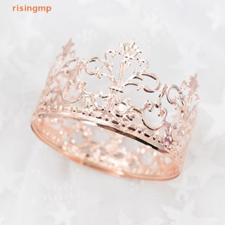 [risingmp] มงกุฎเจ้าหญิง สําหรับตกแต่งเค้กวันเกิด งานแต่งงาน เจ้าสาว 1 ชิ้น