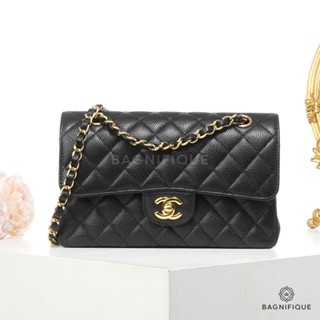 CHANEL CLASSIC 9 BLACK CAVIAR GHW