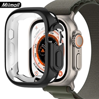 Miimall เคสกันชนหน้าจอ TPU แบบนิ่ม 49 มม. สําหรับ Apple Watch Ultra iWatch Ultra