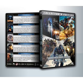 [ DVD Movie มีปก+สกรีนแผ่น-ไม่มีกล่อง ]   Transformers Collection 1-5 ( 5 DVD )