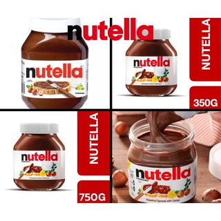 ‼️ถูกที่สุด Nutella นูเทลล่า ของแท้100%  ‼️แยมทาขนมปังแสนอร่อย ปริมาณ 350g - 750g มีให้เลือกหลายขนาด