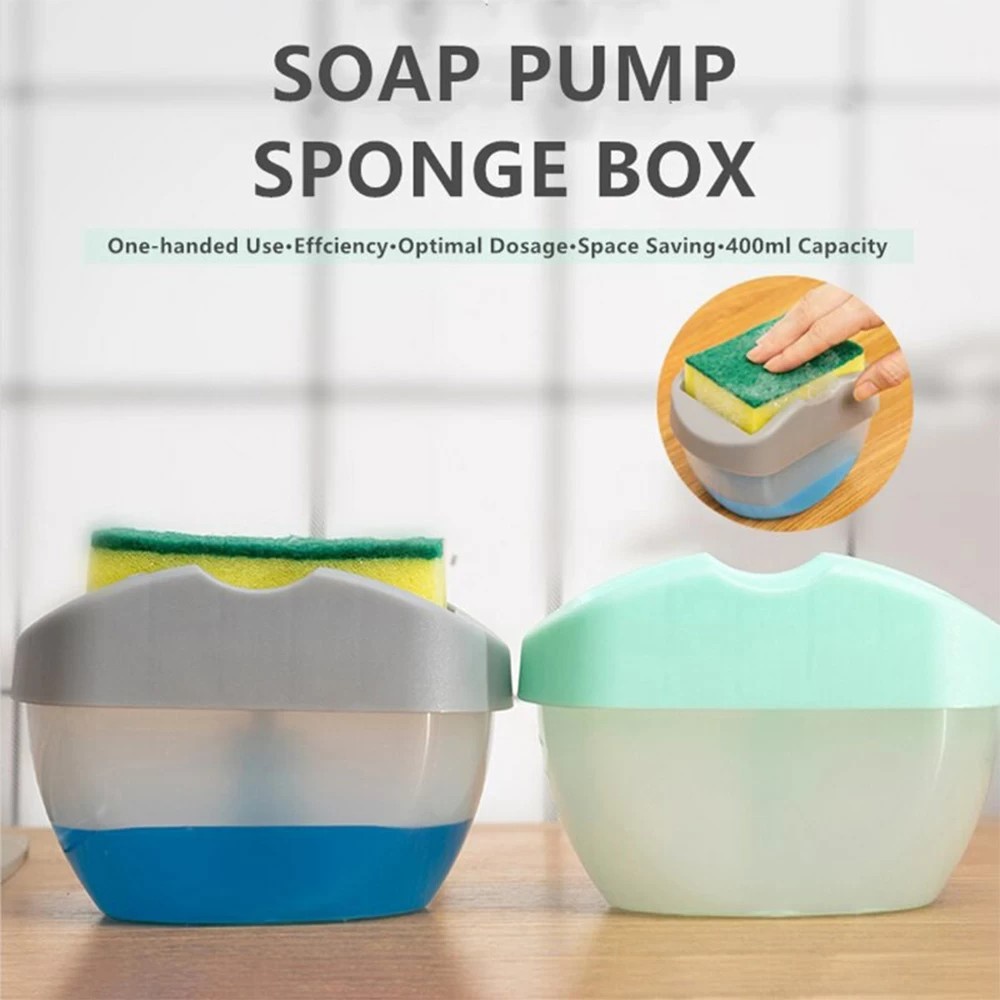 เครื่องกดน้ำยาล้างจาน Soap Pump Sponge Caddy รุ่น Soap-pump-sponge-caddy-sink-15Sep-J1
