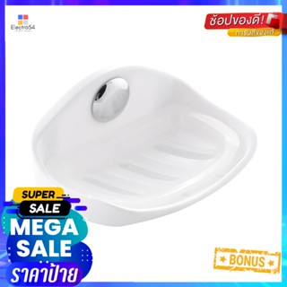 ที่ใส่สบู่ BATH TIME 1431BT สีขาวSOAP HOLDER BATH TIME 1431BT WHITE