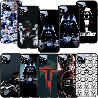 เคสโทรศัพท์มือถือ ซิลิโคนนิ่ม TPU ลาย star wars AM66 สําหรับ iPhone 11 14 Plus 14 Pro Max