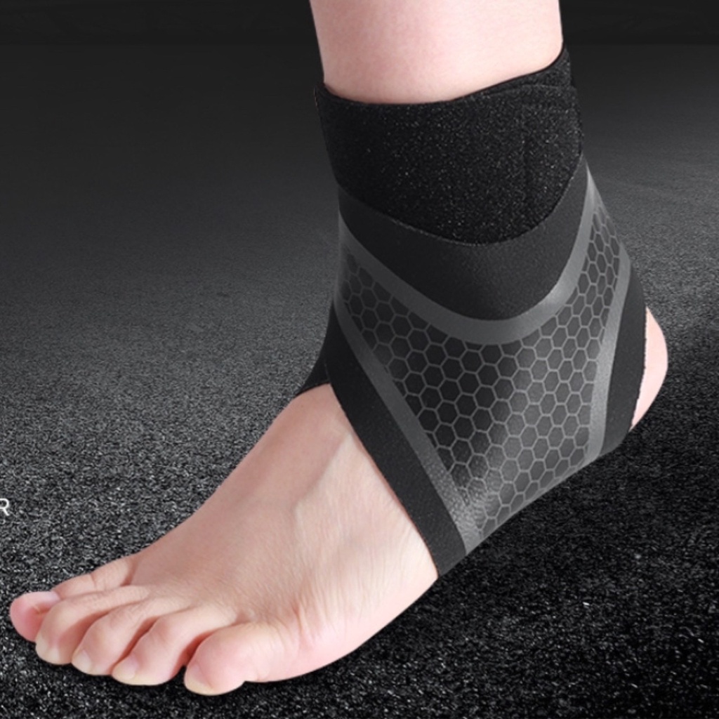 💢 สายรัดข้อเท้า ที่รัดข้อเท้า พยุงข้อเท้า กีฬา Full support ปรับขนาดได้ ผ้าข้อเท้า ankle support ป้อ