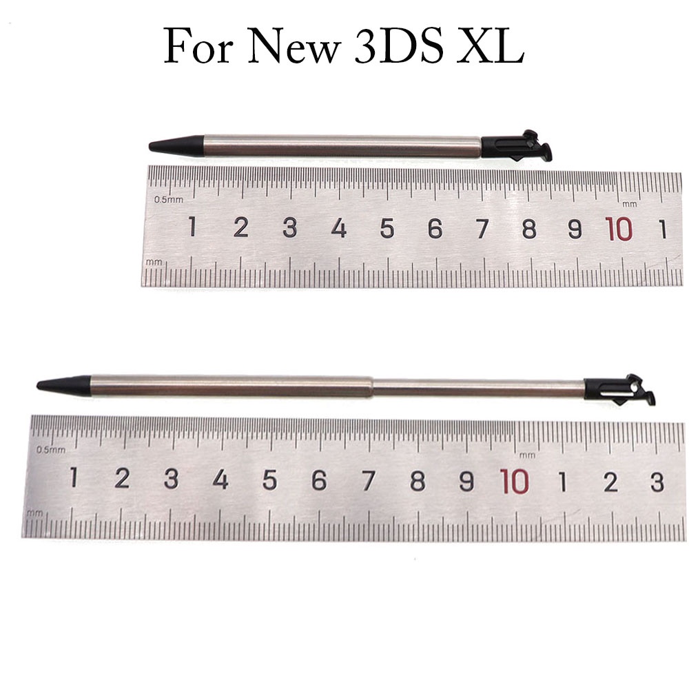 ชุดปากกาสไตลัส หน้าจอสัมผัส โลหะ ยืดหดได้ สําหรับ Nintendo New 3DS New 3DS LL XL 1 ชิ้น