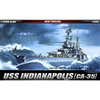 Academy 14107 USS INDIANAPOLIS (CA-35) 1/350