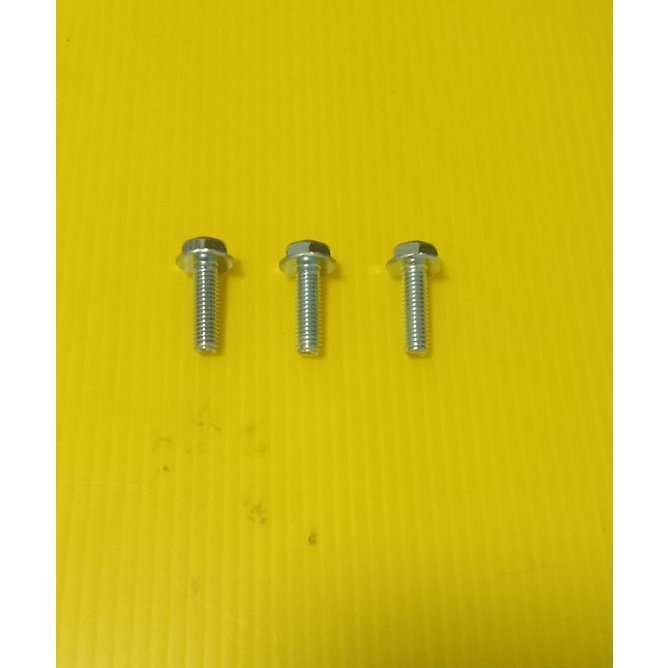 โบลต์ยึดแผ่นกดสปริงคลัทช์แท้(90050-KPH-900)HONDA เวฟ110iNEWปี2021ขึ้นไป,1ชุด3ชิ้น  อะไหล่แท้ศูนย์HON