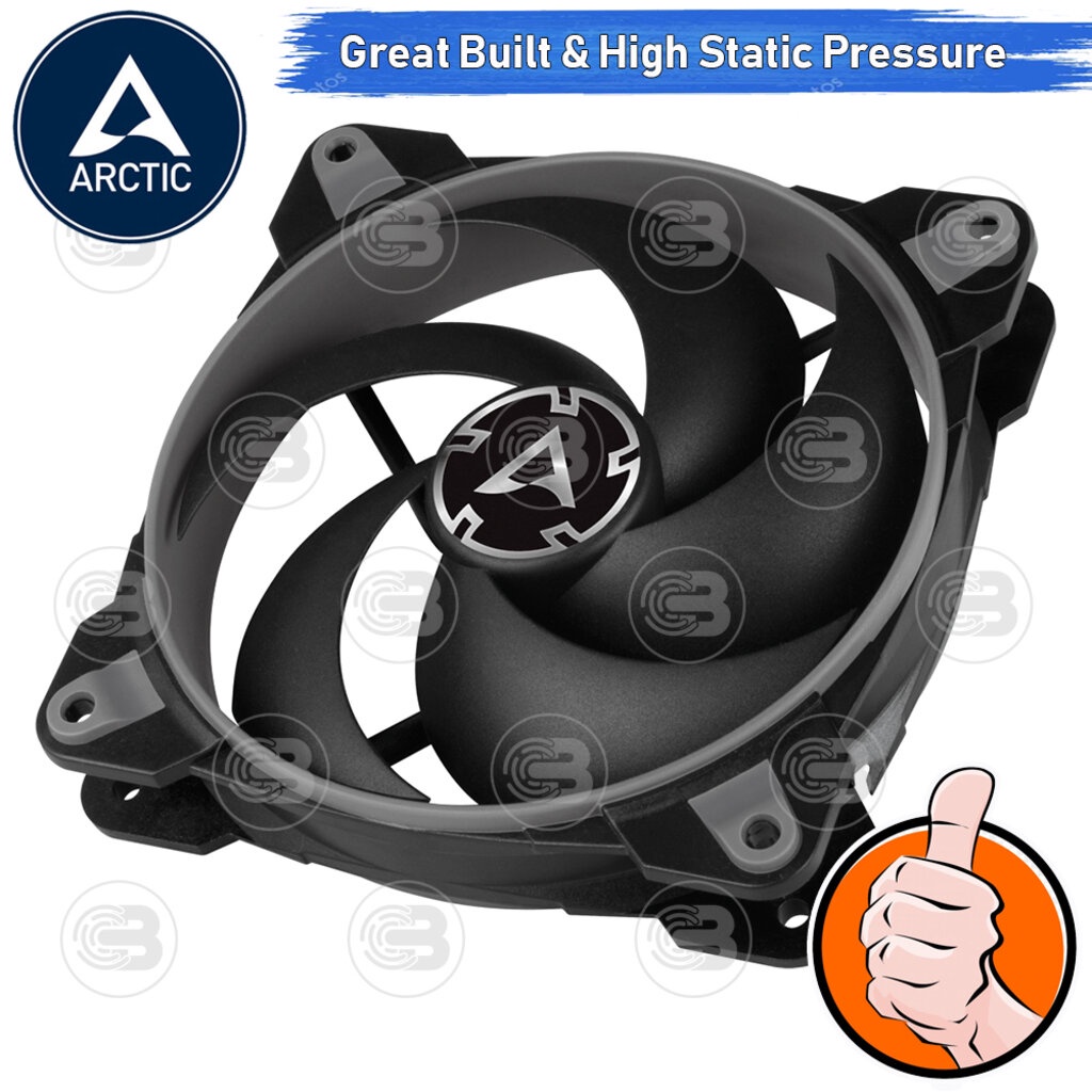 CoolBlasterThai ARCTIC PC Fan Case BioniX P120 Grey Pressure-optimised ...