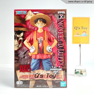 ลูฟี่ [มือ 1] DXF ของแท้ - Monkey D. Luffy DXF Film Red The Grandline Series Vol.1 Banpresto Onepiece วันพีช