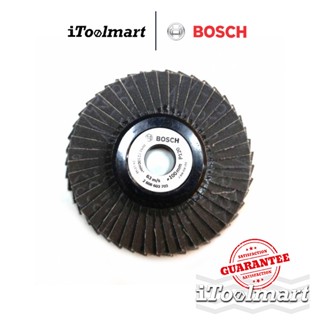 BOSCH จานทรายซ้อนหลังอ่อน P120 ขนาด 4 นิ้ว (ขัดเหล็ก)