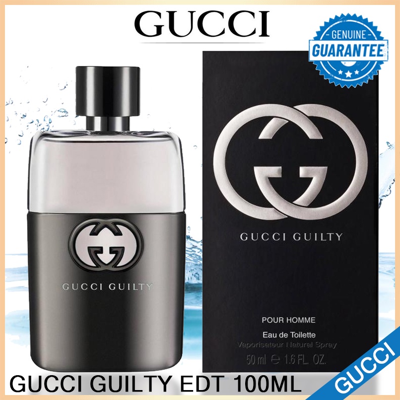 น้ำหอม Gucci Guilty Pour Homme Eau De Toilette EDT 90ML น้ำหอมชาย