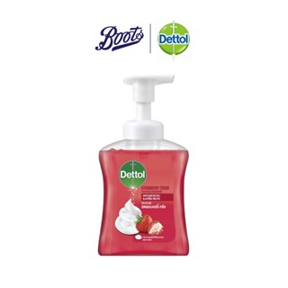 Dettol เดทตอล โฟมล้างมือ สตรอเบอร์รี่ ครัช 250 มล.