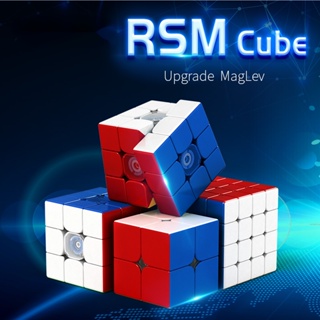 รูบิค Rubik 3x3 แม่เหล็ก สีไม่ลอก หมุนลื่น ของแท้ รูบิก ลูกบิด  รูบิค3x3 gan กมรูบิคของเล่นฝึกสมอง เกมรูบิคแบบเร็ว