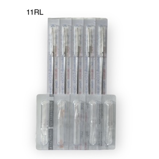 อุปกรณ์เดินเส้น11RL พร้อมปลาย11RTชุด 5เล่มปลาย5ชิ้น