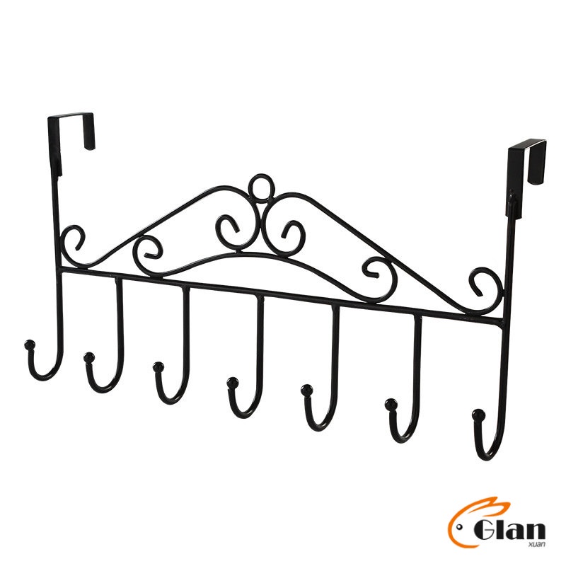 Glanxuan ตะขอเกี่ยวประตูหลัง ตะขอหลังประตูห้องน้ำ แขวนอเนกประสงค์ back door hook ราคา ถูกที่สุด ดีลบีเคเค แกลเลอรีภาพที่ 9