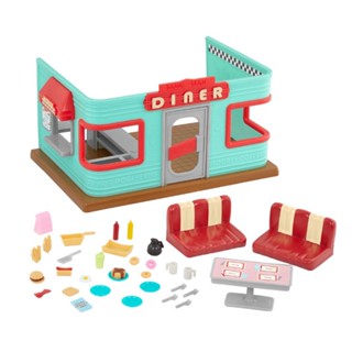 LIL WOODZEEZ DINER PLAYSET เซ็ตร้านอาหารสำหรับตุ๊กตา