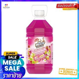 น้ำยาทำความสะอาดพื้น KIWI MR.MUSCLE 5,200ml SWEET FLORALFLOOR CLEANER KIWI MR.MUSCLE 5200ML SWEET FLORAL