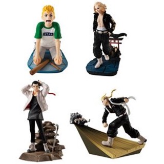 6051631 Megahouse Tokyo Revengers Petitrama Series Toman Heroic Scenes (Set of 4)