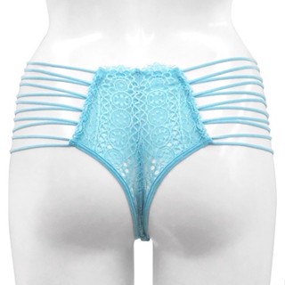 Annebra กางเกงใน ทรงบิกีนี่ ผ้าลูกไม้ Bikini Panty รุ่น AU3-863 สีฟ้า