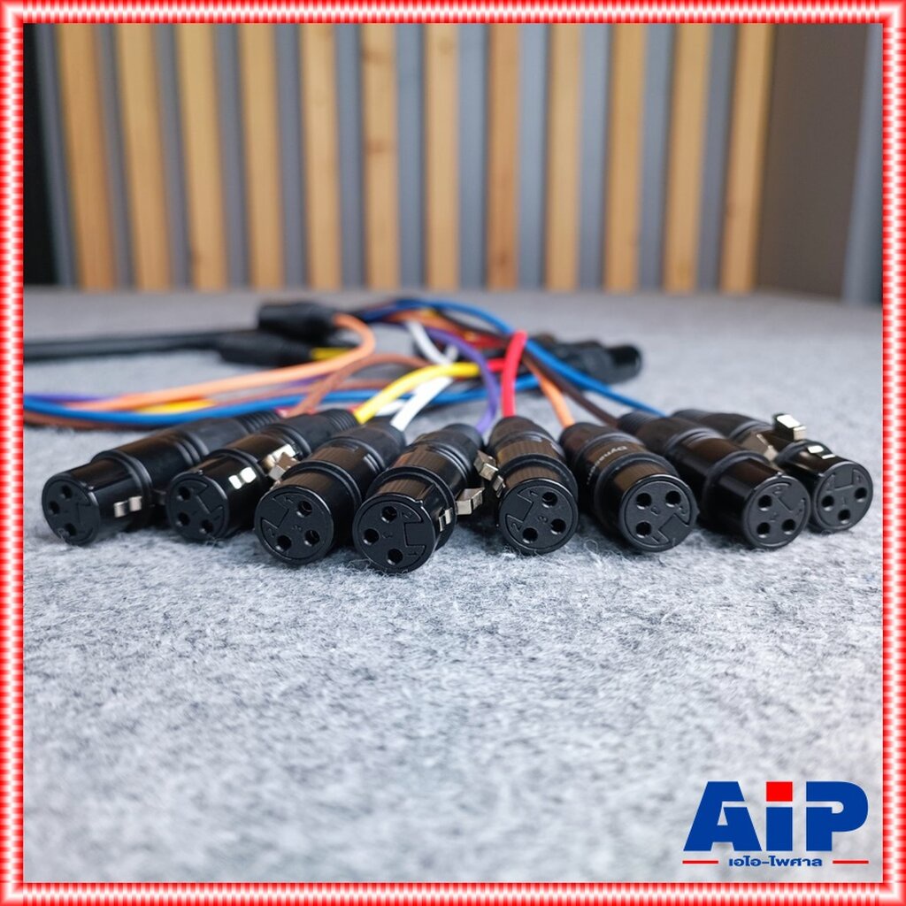 2เมตร DYNACOM J183 มัลติคอร์ 8คอร์ XLR ผู้ออกเมีย J-183 J 183 สาย XLRผู้-เมีย CANNONผู้ออกเมีย สายมัลติคอร์ เอไอ-ไพศาล - รูปที่ 6