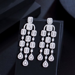 Best Jewelry ต่างหูเพชรเกรดพรีเมี่ยม ประกายไฟเทียเท่าเพชรแท้ เครื่องประดับออกงาน เกรดสวย