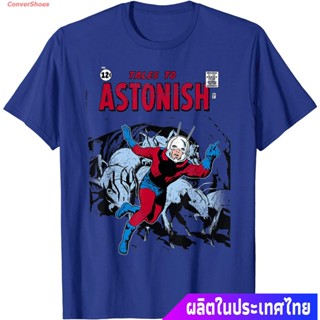 เสื้อยืดครอป เสื้อยืดแขนสั้น Marvel Ant-Man Classic Retro Comic Cover T-Shirt Short sleeve T-shirts