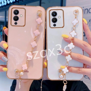 เคสโทรศัพท์มือถือ ซิลิโคนนิ่ม บางมาก พร้อมสายคล้องมือ สําหรับ Infinix Note 12 Pro 5G 4G 12 VIP Hot 11 2022 12i 12 Play Smart 6 HD Plus