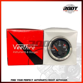 VEETHREE เกจ์ความร้อนไฟฟ้า 12V ดำ 15.01.02 c