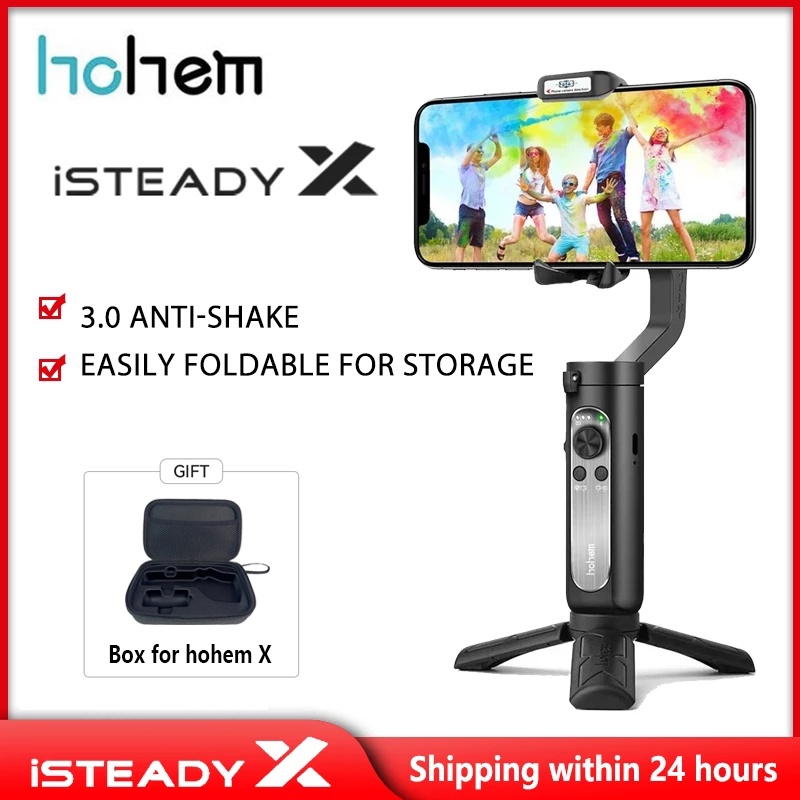 Hohem iSteady X Smartphone Gimbal 3-Axis Handheld Stabilizer For iPhone11Pro Max For Android Phone H