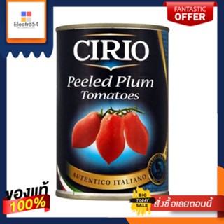 (แพ็ค3)เซอร์ริโอ้มะเขือเทศปอกเปลือก 400 กรัม/Cirio Tomato Peeled 400g(Pack 3)Cirio Tomato Peeled 400g/Cirio Tomato Peele