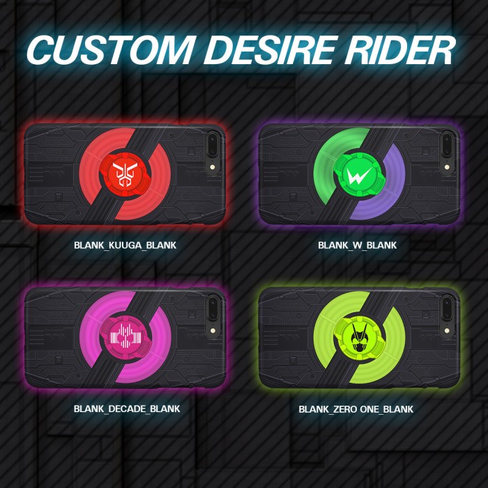 Desire Driver Custom Rider ID Core Kamen Rider Geats Tokusatsu Case ทุกประเภท HP