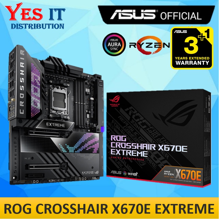 เมนบอร์ด Asus ROG CROSSHAIR X670E Extreme DDR5 AMD