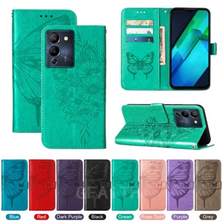 Ready 2022 เคสโทรศัพท์ Infinix NOTE 12 G96 G88 NOTE 12 Pro 5G 4G HOT12 Play HOT12i New Soft PU Leather Card Bag Butterfly Flip Wallet Cover เคส NOTE12Pro