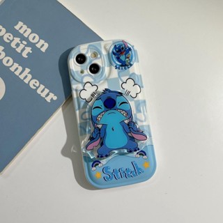 เคสโทรศัพท์มือถือ ป้องกัน ลายการ์ตูน Stitch สําหรับ OPPO A5 2020 A9 2020 A53 2020 A33 2020 A77 5G A15 A15s A3s A5 A9 F11 realmeGT